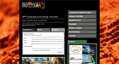 Desktop Screenshot of orange-citrontv.org